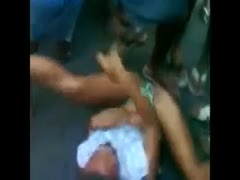 Public twerking by perverse dark cuties in a real dilettante episode